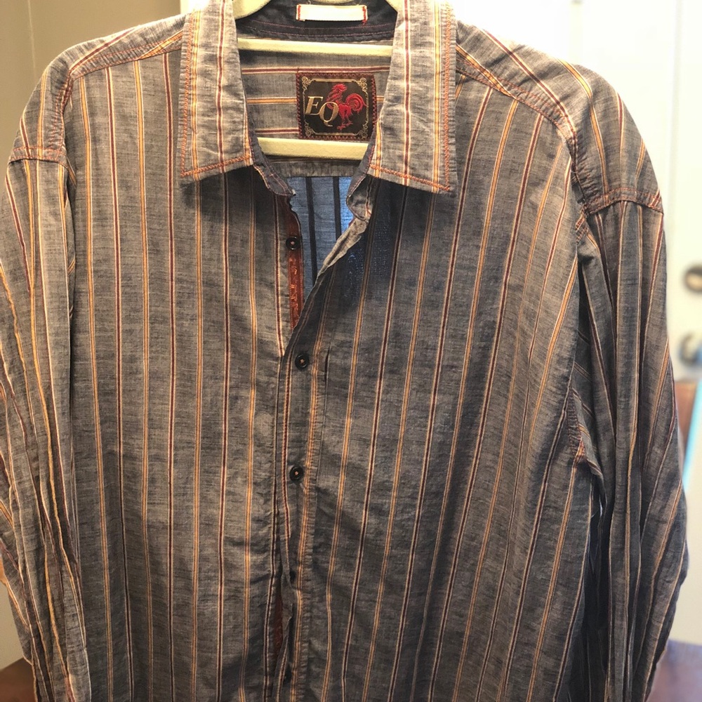 Equilibrio Long Sleeve Button Down